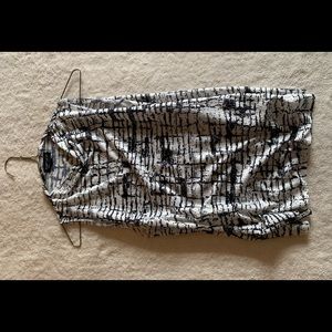 TopShop sheer patterned dress shirt